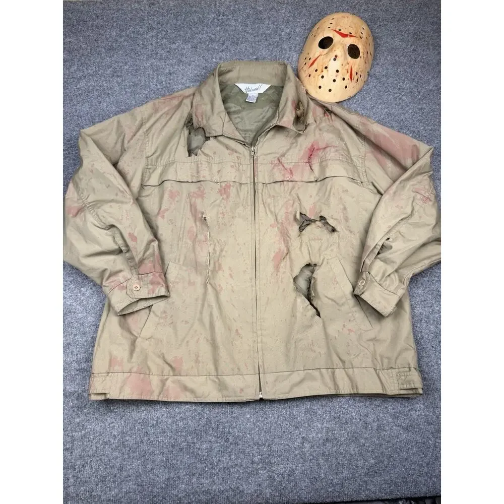 Jason Voorhees part 3 part 6 mash up custom hand painted Friday the 13th costume